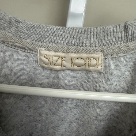 SUZIE KONDI Samos cotton-blend velour sweatshirt and sweatpants set size S - Picture 5 of 12